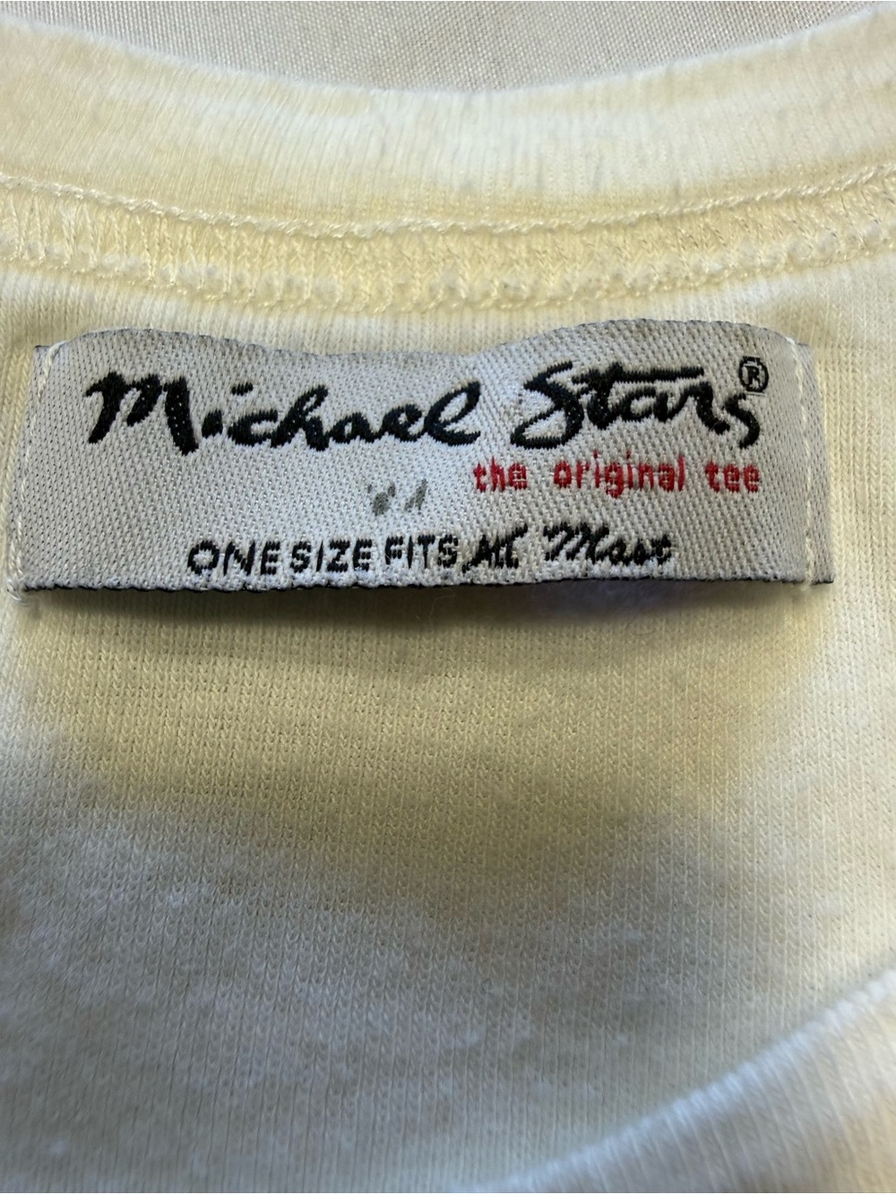Michael Stars Cream Ribbed Tank - Picture 2 of 4